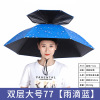 Big double-layer windproof breathable umbrella, sun hat, wholesale, sun protection, custom made