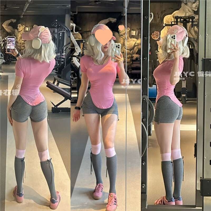 2025 New Product "Hot Body" Fitness Suit Yoga Pilates Sexy Pure Lust Elegant Gentle Suit