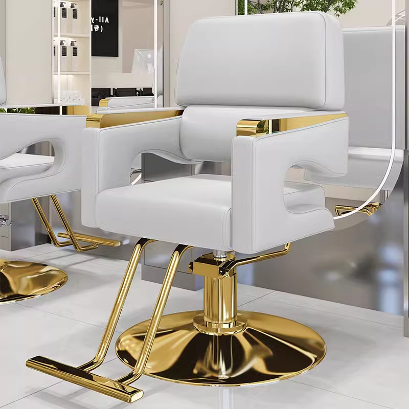 Red famosa nueva silla de peluquería silla de salón de peluquería especial elevación giratoria de moda corte de cabello asiento de permeación image 11
