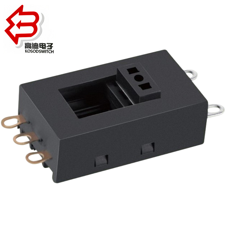 咖啡机4档拨动开关16A 灯具4位滑动开关大电流 吹风机4档拨动开关