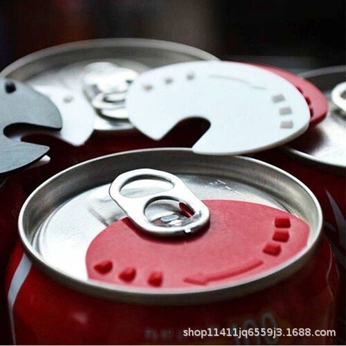 Plastic Can Preserving Cover Food Grade Dustproof Cover Sealed Cola Bottle Leak Proof Lid Can Sealing Cap X20