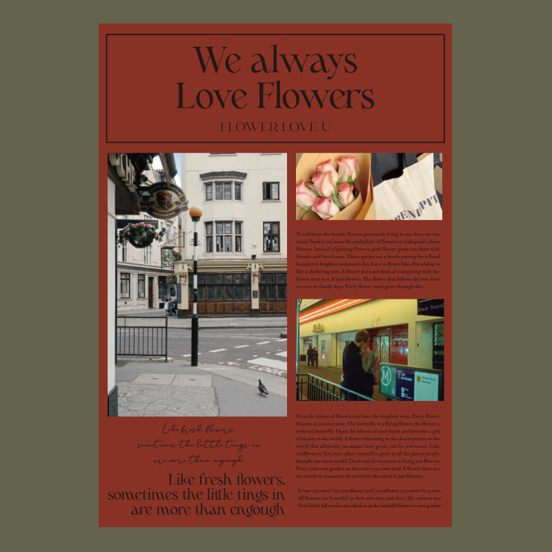 Papel de embalaje de estilo Maillard periódico de papel de flores de papel de embalaje de flores de alta calidad impermeable paquete de flores periódico inglés