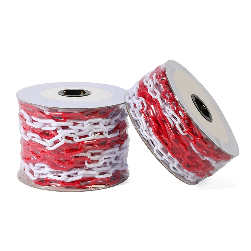 Пластиковая цепь красно-белый черный желтый синий белый белый белый 6 mm8m10 mm соединительная полоса
