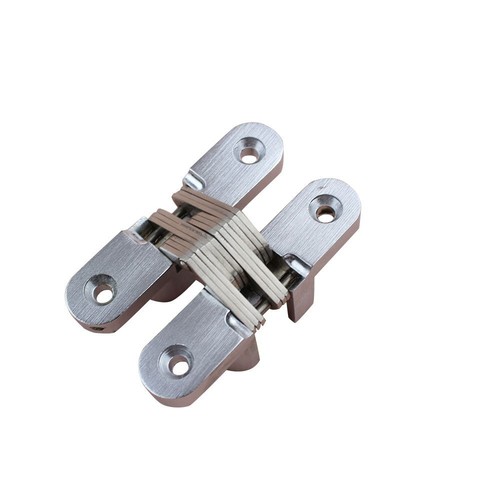 Lelang hidden cross hinge hidden hinge secret door hinge folding door invisible door hinge stainless steel hinge
