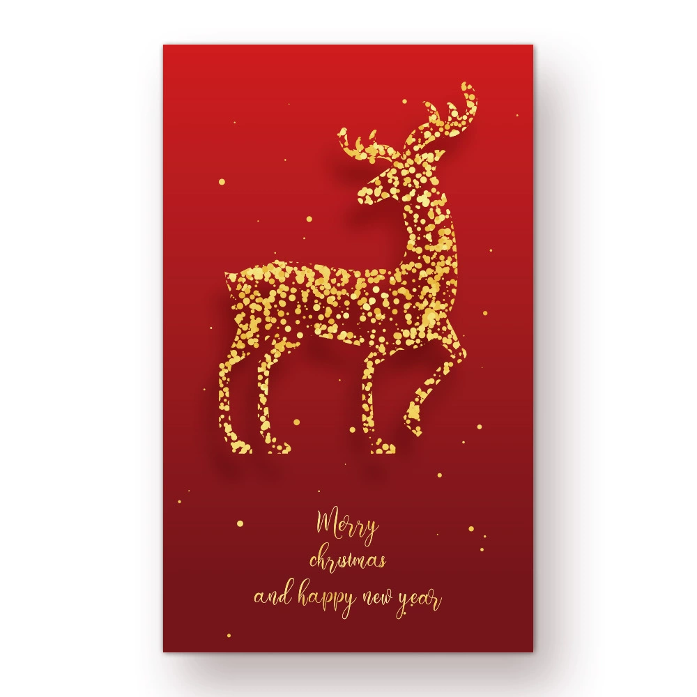 (Кроссборнер торговля), медные открытки к Christmas, набор, подарок на день рождения