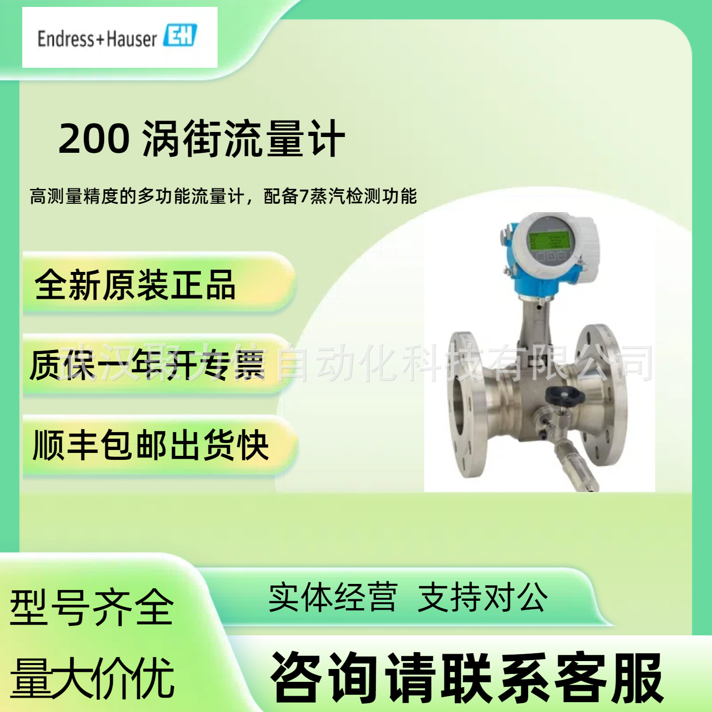E+H/恩德斯豪斯  质量流量计 8S3B50-AAIBAEAFAASBD2WAA2+AC 正品