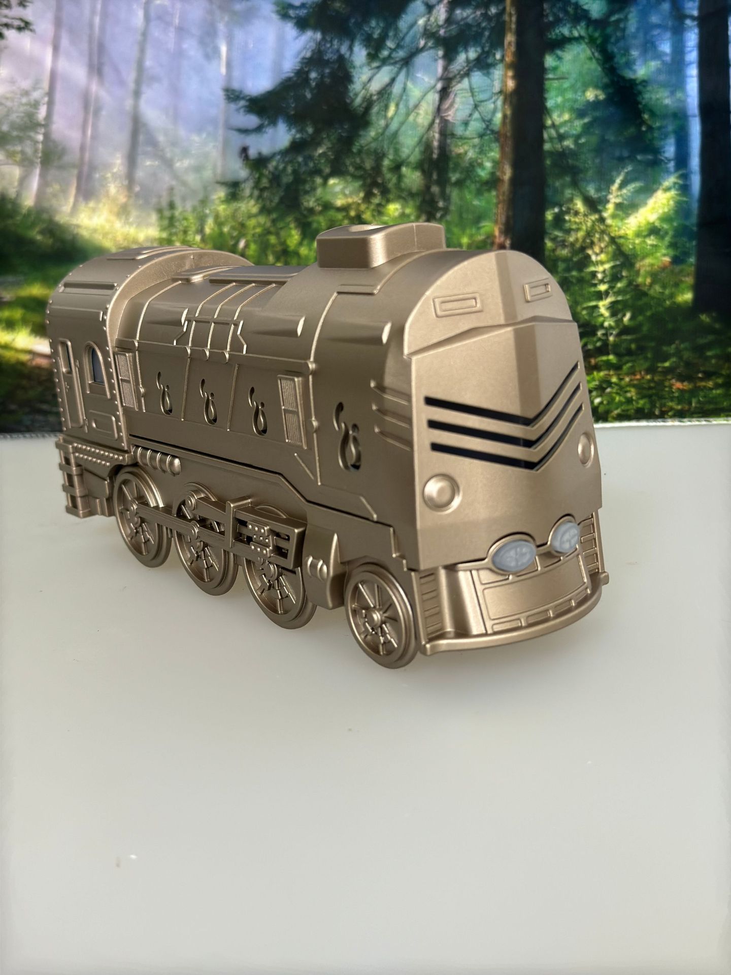 Difusor de Aromas con Diseño de Tren Pequeño, Modelo 2025, con Control Remoto Colorido, Humidificador de Gran Capacidad, Difusor de Aceites Esenciales, Decoración para el Hogar