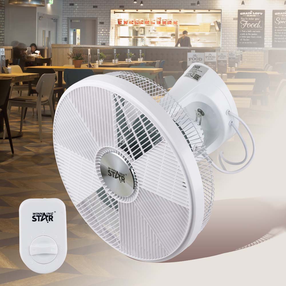 Winningstar comercio exterior exclusivamente para viento de 3 velocidades, ventilador de techo mecánico de 16 pulgadas, ventilador eléctrico Celling Fan