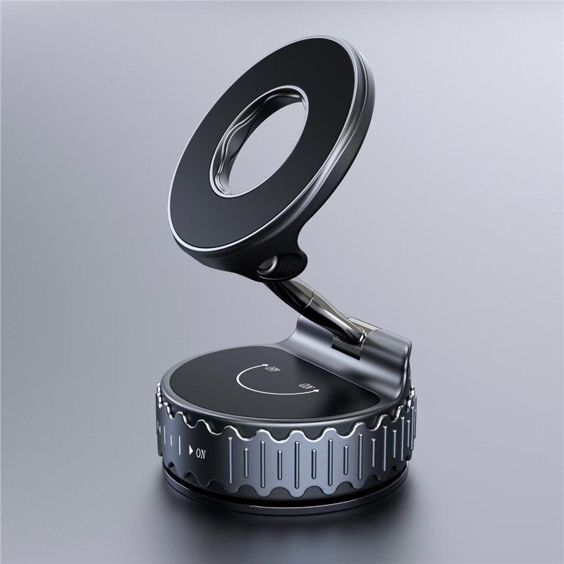 Car Mobile Phone Holder Magsaf Foldable Rotating Dashboard Vacuum Suction Cup Cross-Border Mobile Phone Navigation Magnetic Holder