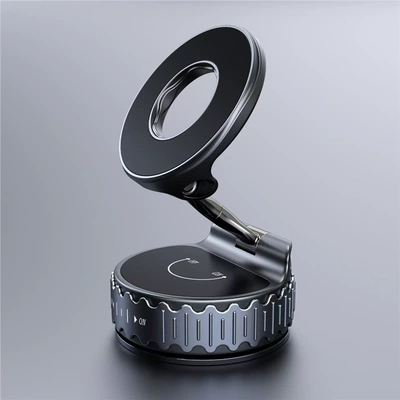 Magnetic Holder, Car phone holder - c18-gear-model-black-car-magnetic-phone-holder