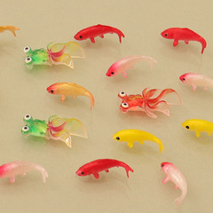 ミニシミュレーション錦鯉小金魚模型ミニチュアシーン装飾品手作りdiy小水槽部品材料