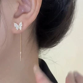 耳钉;耳扣;耳环