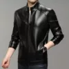 Spring and autumn thin single skin [Black] standing collar