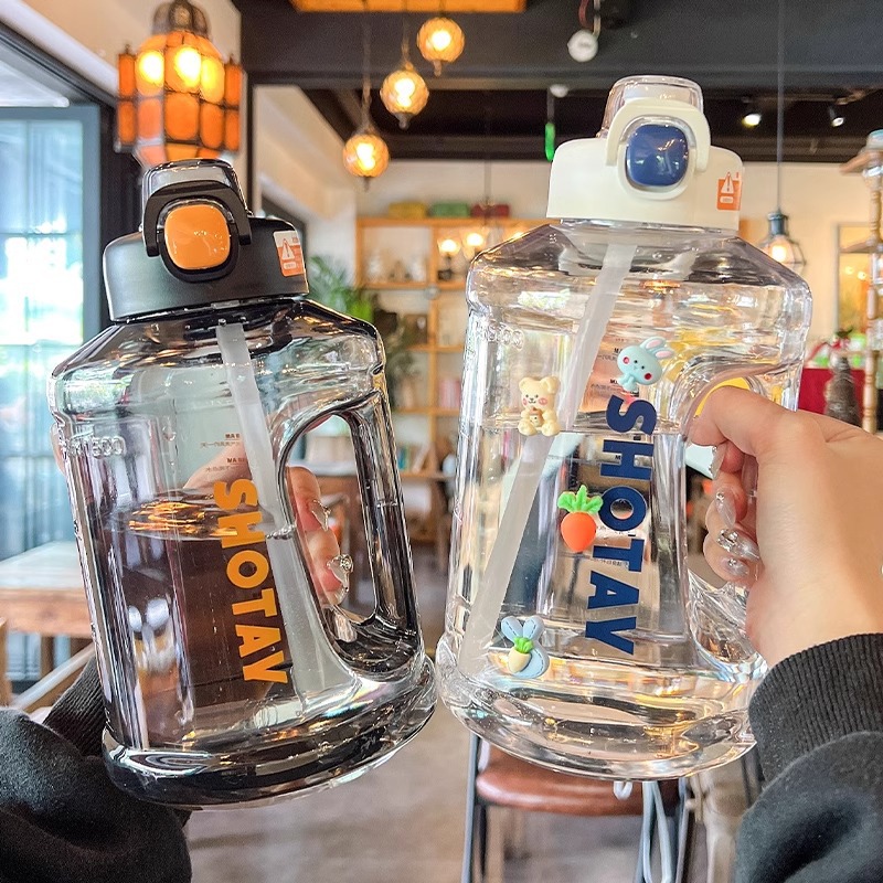 Shangtai Water Cup Large Capacity Vacuum Cup Heat Resistant Shockproof for Men Tuntuntong Sports Water Bottle Outdoor Portable for Women