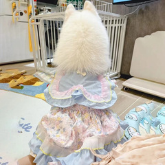 宠物春夏公主大中型犬网纱裙宠物狗狗猫咪衣服萨摩耶防掉毛