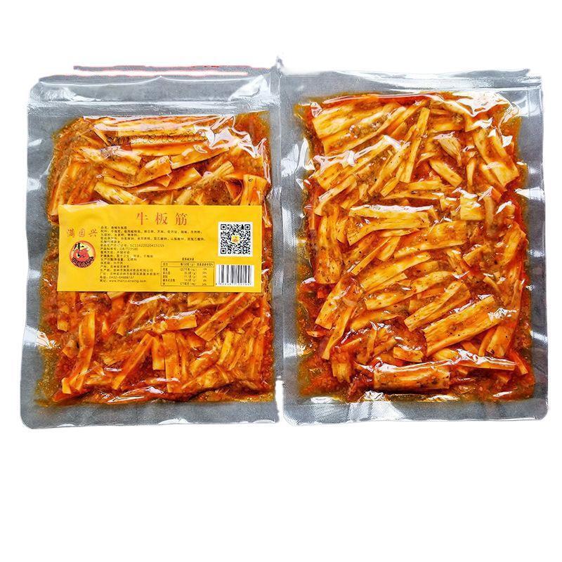 批发朝族风味牛板筋110g条状片状香辣甜辣烧烤网红大袋满园安心够|undefined