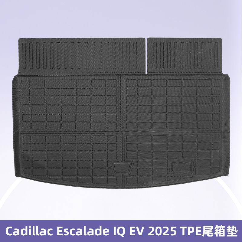 Para Cadillac Escalade lQ EV 2025 TPE Foot Pad 3D All Weather Backpack Pad