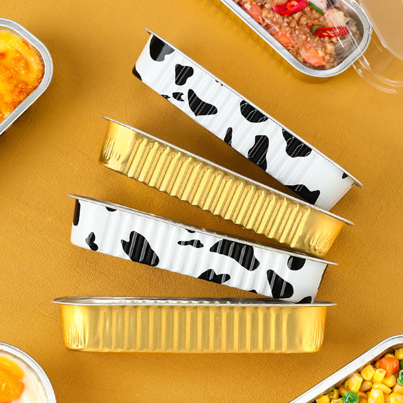 2F錫紙碗空氣炸鍋專用紙家用錫紙盒燒烤箱鋁箔杯蝦扯蛋烘焙重複使