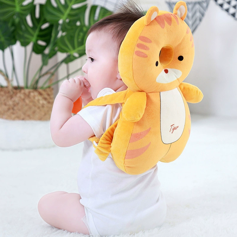 Baby Headrest Pillow — Breathable Protective Cushion, 28–35 cm, Fall & Walking Training