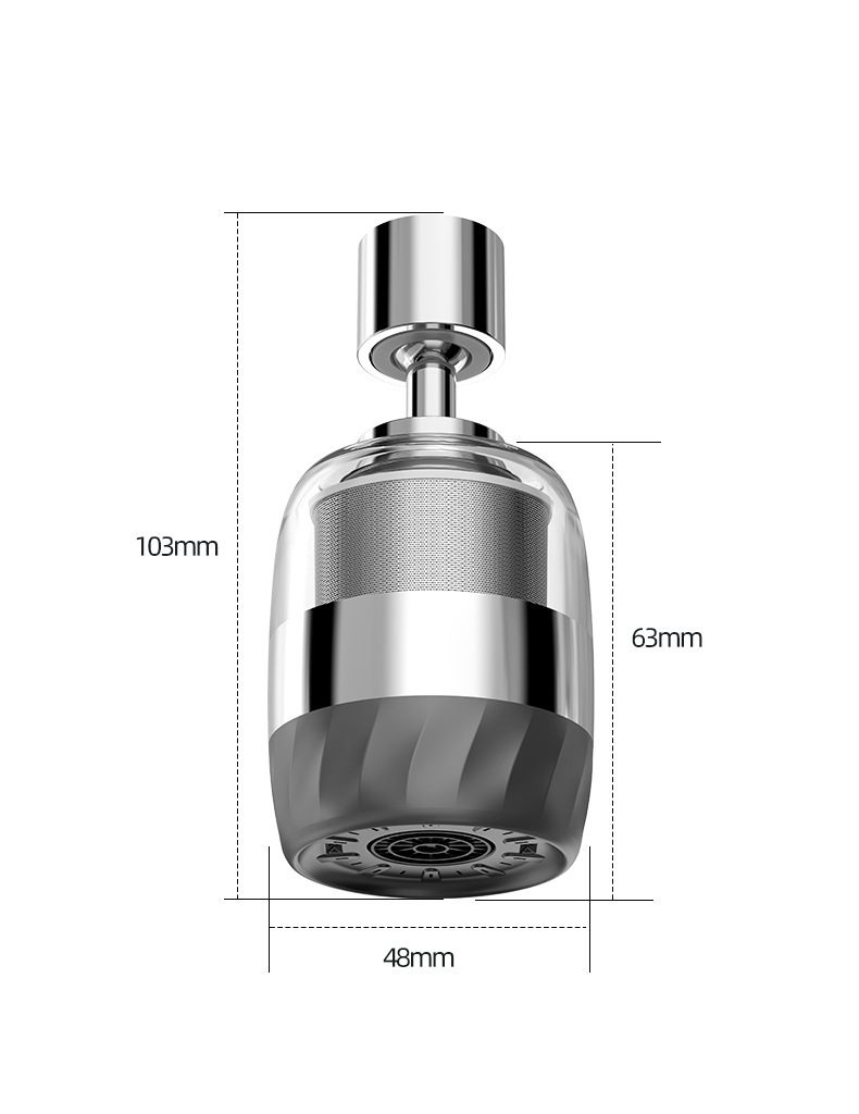 Faucet extension filter, universal kitchen faucet, tap water, household foaming device, anti-splash water wonder undefined