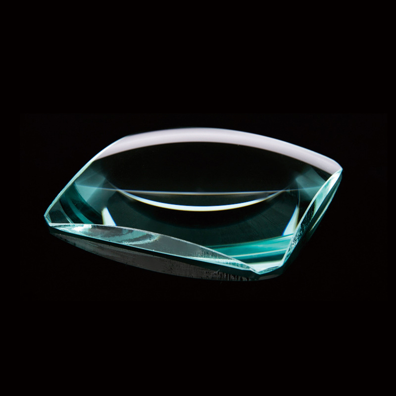 方形透镜 凸透镜加工 凹透镜放大镜镜片 聚光玻璃透镜 光学透镜|ms