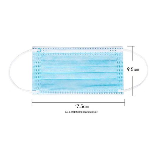 Disposable Medical Surgical Masks Medical Grade Sterilization Separate Packaging Three Layer Protective Adult Factory Wholesale Bags