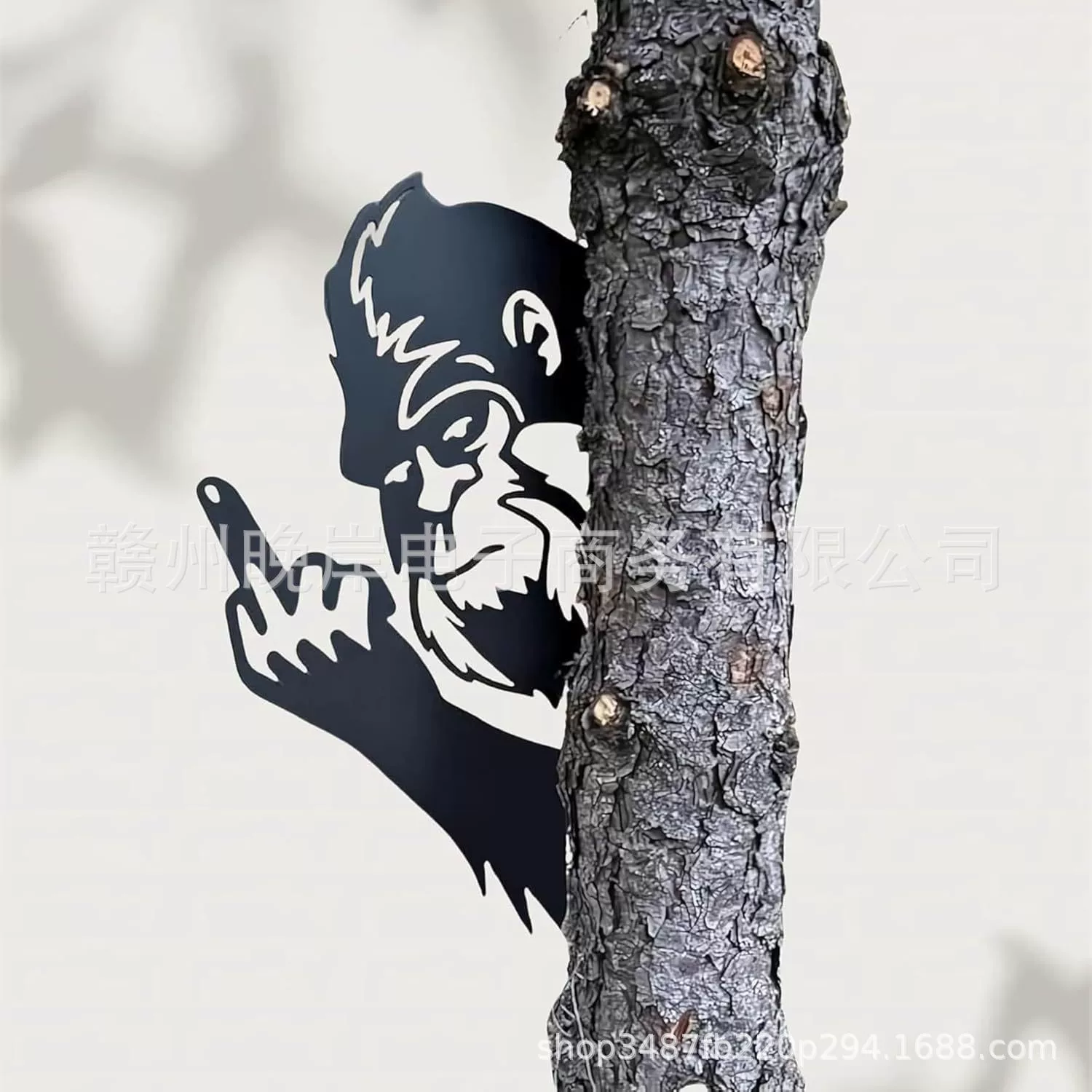 Кросс-бордерная новинка Amazon: декоративное украшение в виде среднего пальца гориллы, украшение для двора в стиле "Большой палец", забавное животное-украшение