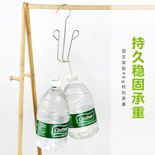 Stainless steel shoe drying artifact balcony shoe drying hook multi-functional drying rack window sill hanging shoe clothes hanger shoe drying rack