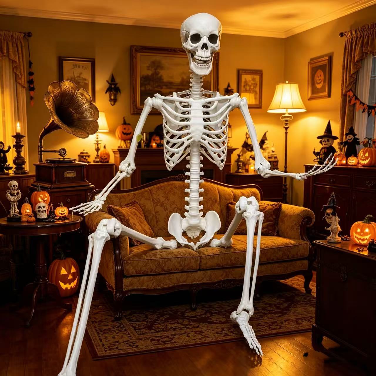 Modelo Articulado de Esqueleto Humano 185 cm de Plástico
