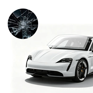 High-transparency car windshield shield that does not affect driving visibility, explosion-proof and crack-resistant car glass protective film