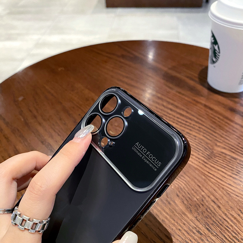 Iphone14promax携帯ケースの元の色メッキ大窓リンゴ15ガラスレンズ保護カバーを適用します。|undefined