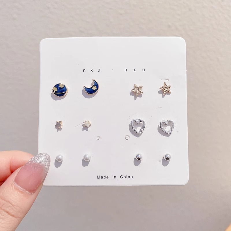 Juego de 6 piezas de amor cósmico