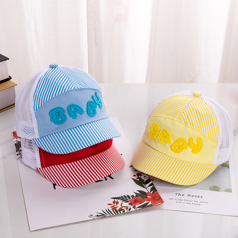 children's summer thin baby cap for early age