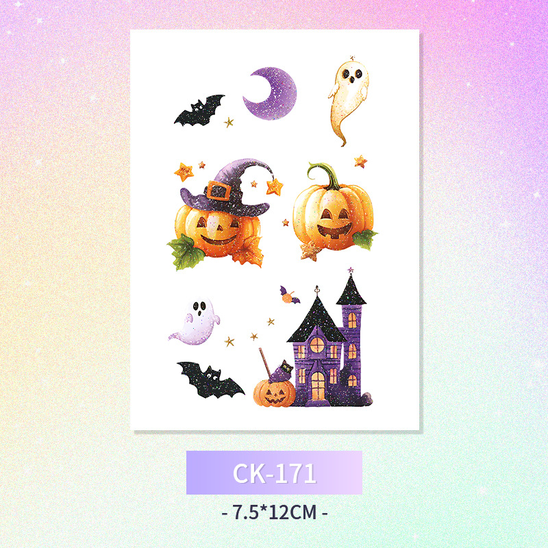 Glitter mariposa cara pegatinas tatuaje pegatinas hadas lavable impermeable de larga duración lindo unicornio ciervo Luna Estrella Planeta