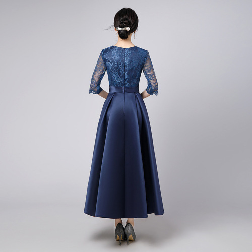 knee length dresses for ladies Korean Dress Evening