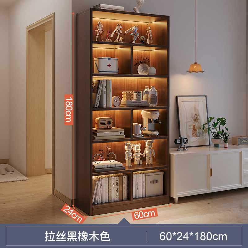 [업그레이드 및 6겹 연장] 60*180cm 브러시드 블랙 오크 컬러