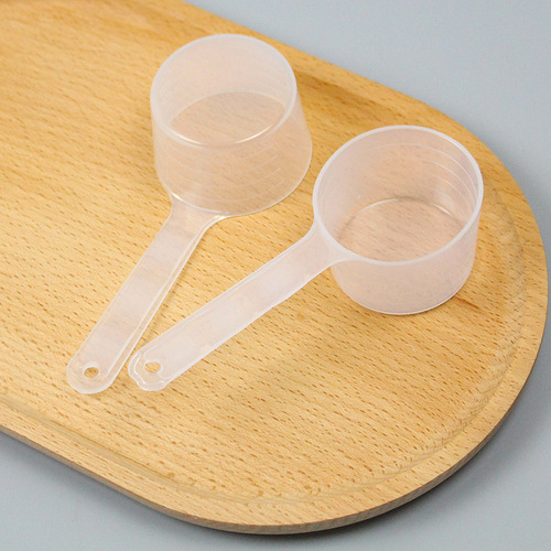 Individually packaged 25g measuring spoon plastic large spoon with scale 50ml 25g gel mask powder measuring spoon