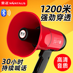 金正ブルートゥースのスピーカーの屋外の屋台の録音機は宣伝の叫び器を持って拡声器を並べます。