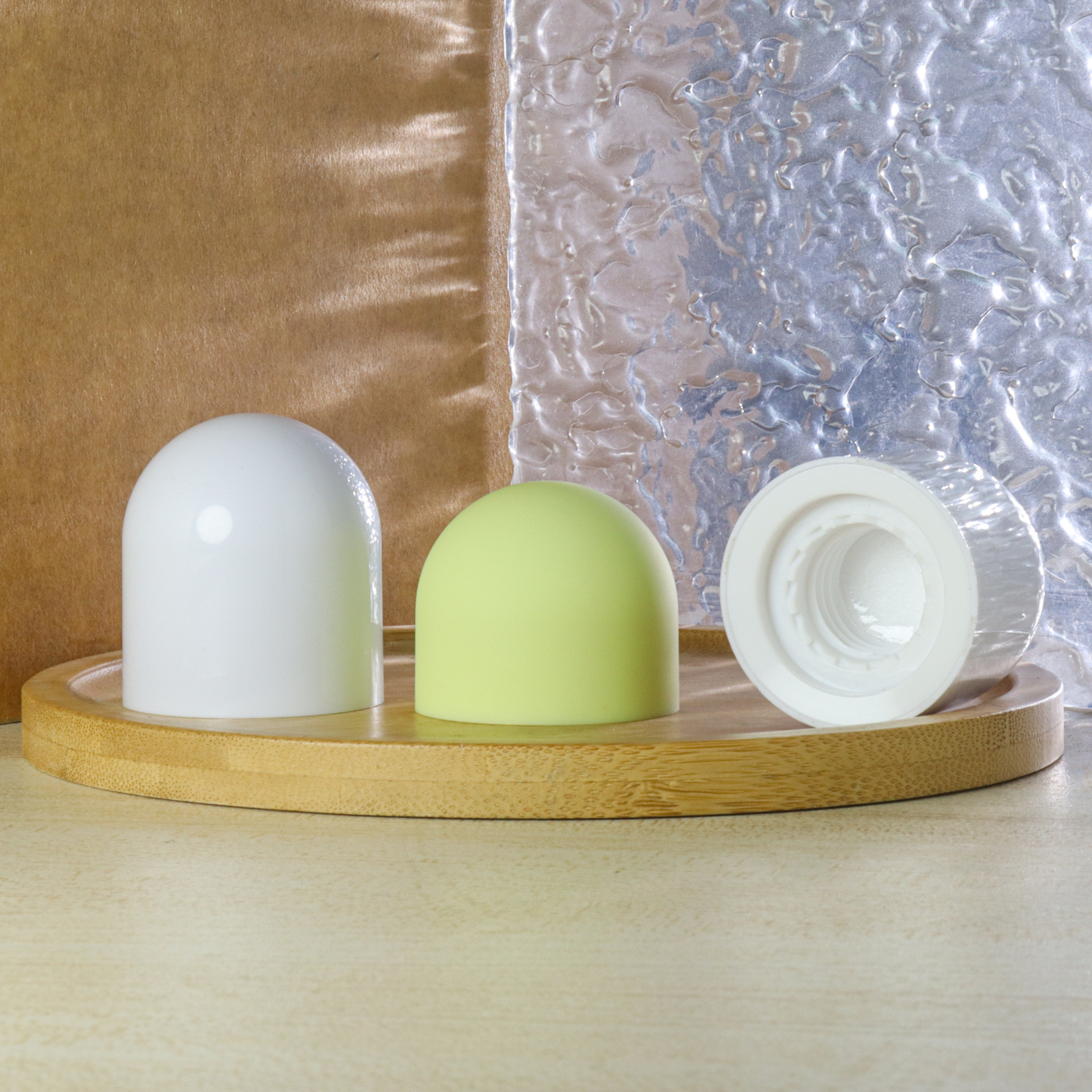 20牙半球塑料盖子20mm双层半圆球型瓶盖pp+ABS组合盖