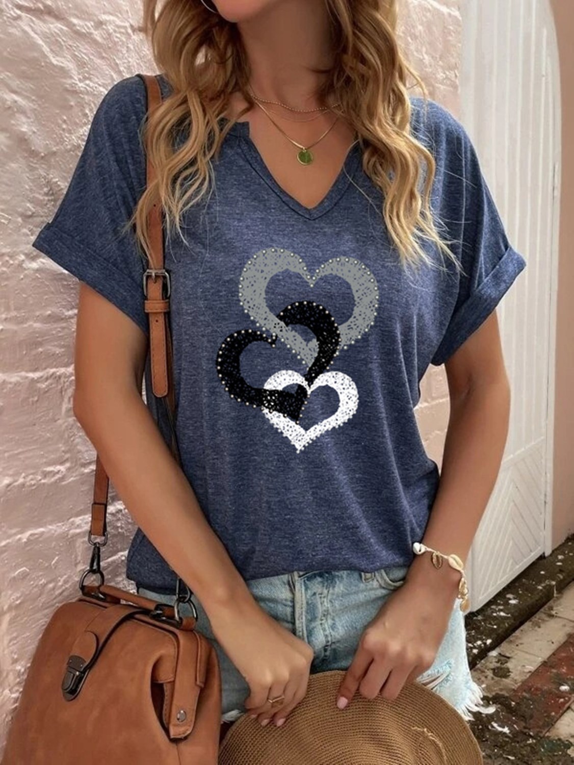 Women's T-shirt Love Print 11