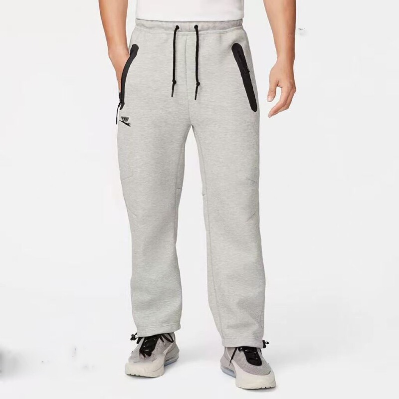 New Spring and Autumn Fashion Casual Sports Pants for Men, Cuffed Jogger Pants, Loose Fit Versatile Straight Pants, Trendy Mid-Waist, In Stock New Spring and Autumn Fashion Casual Sports Pants for Men, Cuffed Jogger Pants, Loose Fit Versatile Straight Pants, Trendy Mid-Waist, In Stock