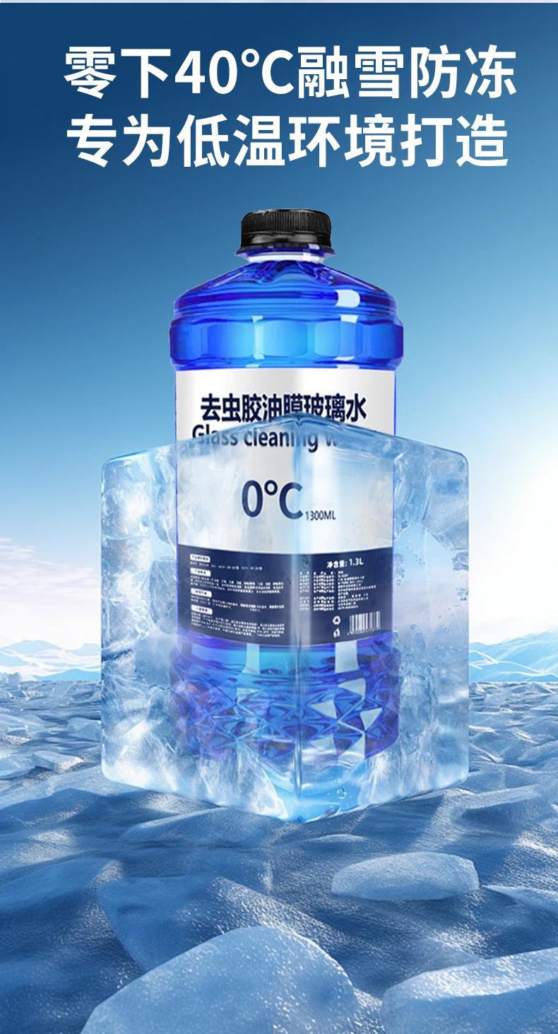 Oil Film Remover for Car Glass, Stain Remover, Summer Rainproof Cleaning and Maintenance, Winter Antifreeze, Suitable for All Seasons