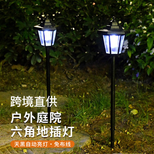 Manufacturers Retail Wholesale Solar Lawn Lights/Hexagonal Lights/Garden Lights Energy-Saving Waterproof and Durable