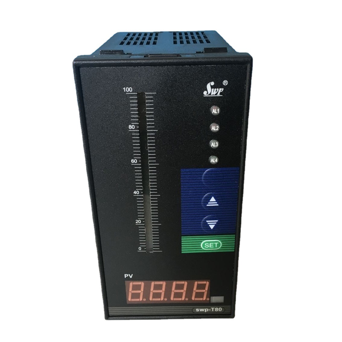SWP-LED32段双区PID可编程序控制仪仪表型谱表报警智能数控|ru