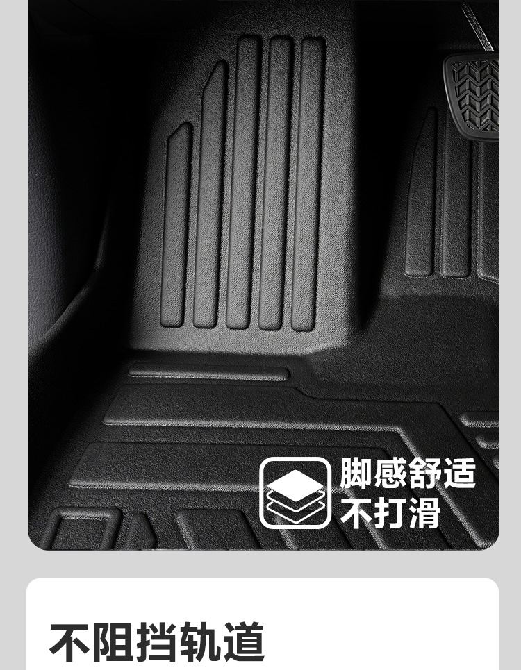 Special Buick 20-24 Micro Blue Velite 6 Pure Electric Fully Enclosed Door Sill Modified Tpe Car Floor Mats