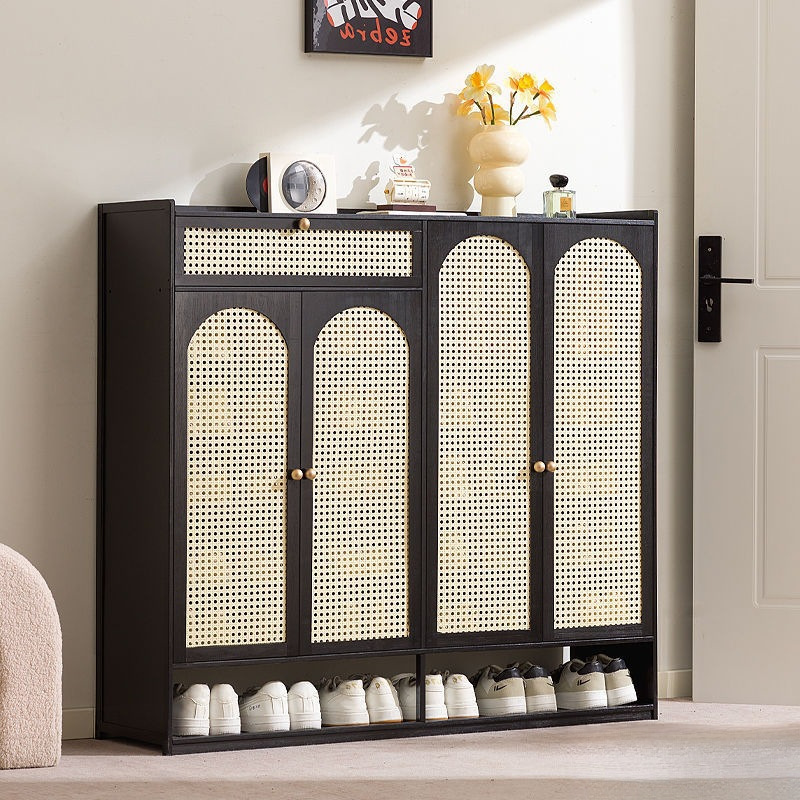 Shoe Cabinet Doorway Household Indoor Simple Shoe Rack Multi-Layer Entryway Storage Space-Saving for Dormitory Rental Use