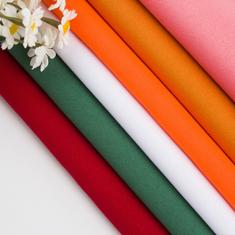 厂家现货平纹呢工作制服 女装西服裤子围裙面料 全涤