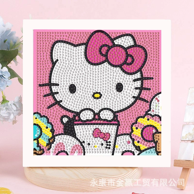 Мультяшная умная игрушка, DIY, новая коллекция, детское handmade diy, украшенная бриллиантами