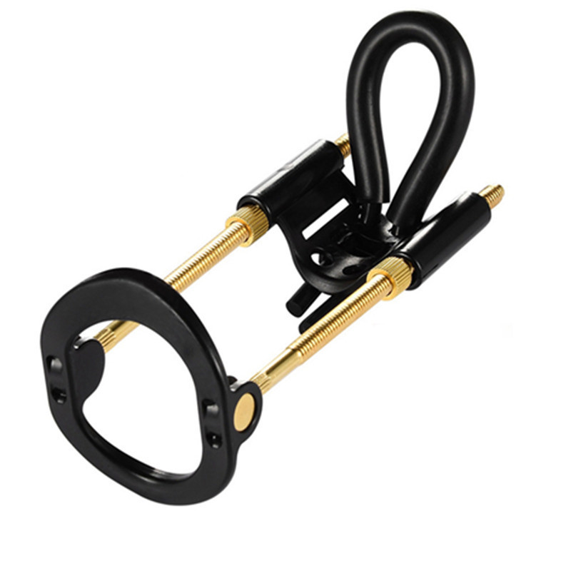Male Penile Stretcher with Metal Bracket Connecting Ring, Manual Physical Exerciser — detail image 6