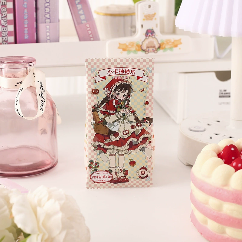 Sweet Girl Bags 1st Puppy Cartoon Card Card Card Pumping Student Collection Card Card Blind Basic Basic Basic Basic